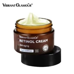 Crème visage au rétinol, soin anti-âge pour femme, sérum hydratant et éclaircissant pour le visage, élimine les rides et illumine le teint.